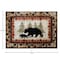 Flash Furniture 4' x 5' Brown Rustic Bear and Cub Olefin Area Rug KP-RGB3940-45-BN-GG - alternate 2